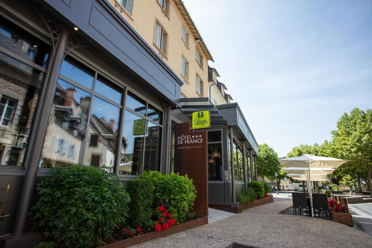 Logis Hotel Restaurant De France Saint Geniez d'Olt Bagian luar foto